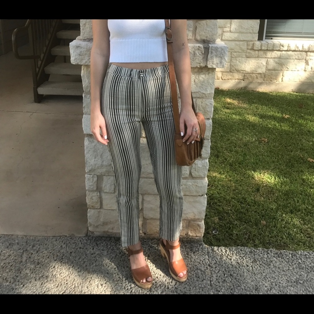 Brandy Melville PAC Sun One Size Linen Pant